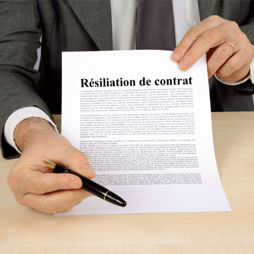 Résiliation d'assurance