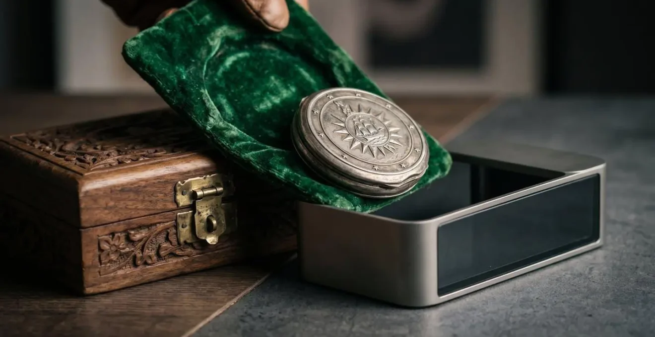 Représentation visuelle du mécanisme de conservation d'antériorité fiscale lors d'un transfert